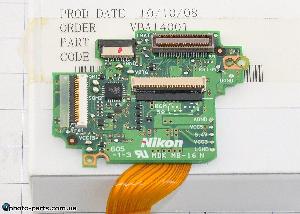 Плата дравйвера Nikon D80 (нижний MCU), АСЦ 1F998-121